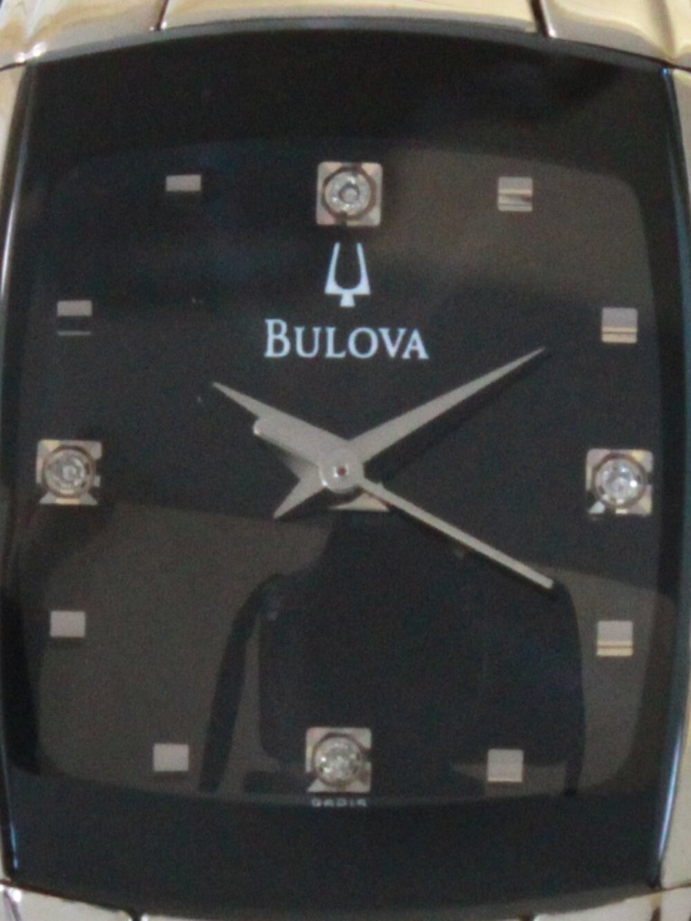 Bulova Ladies Classic Tonneau Style Quartz Watch Diamond Indices Black Dial 21mm - Picture 13 of 13